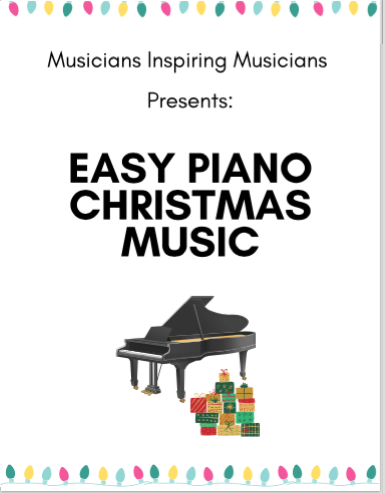 Easy Piano Christmast Music Ebook